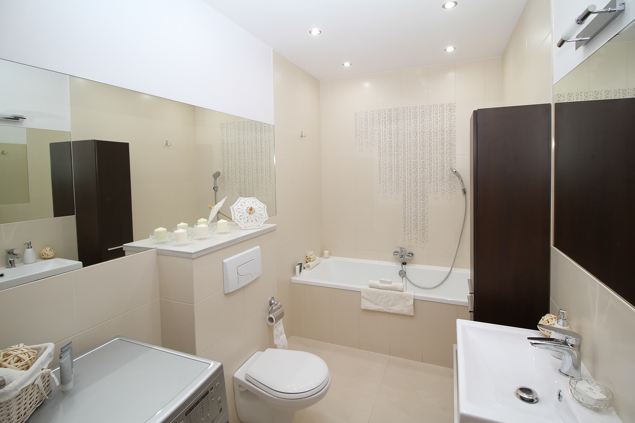 newly renovated bathroom