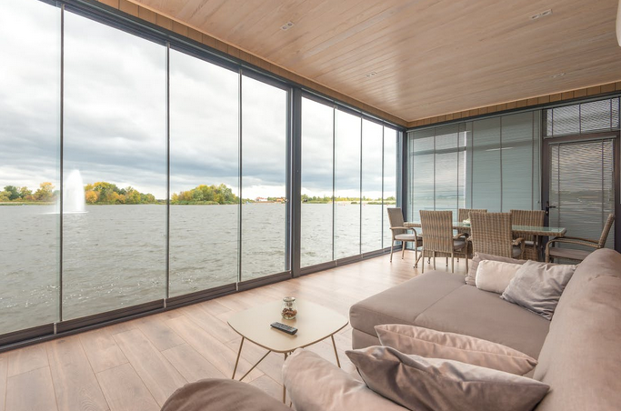 glass wall